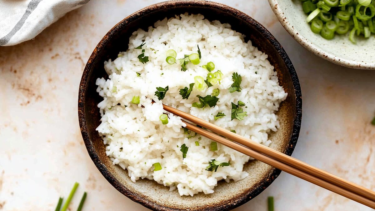 Kokosrijst recept | eetse