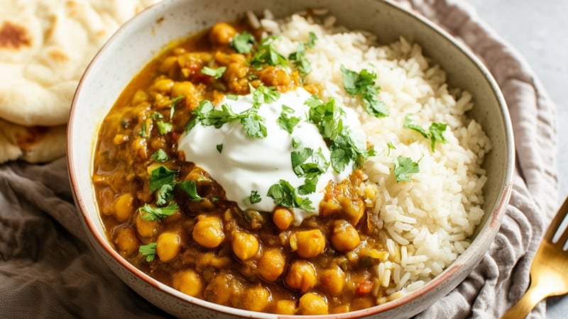 Afgaanse Kikkererwtencurry