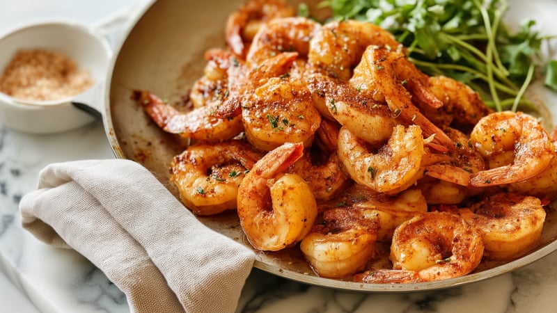 Cajun garnalen
