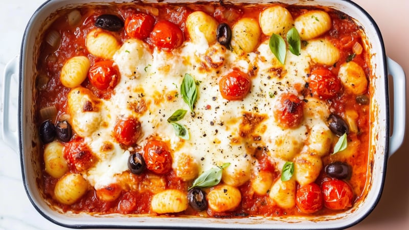 Gnocchi puttanesca