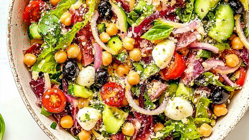 Heerlijke Italiaanse salade