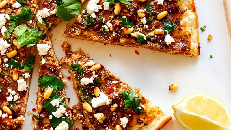 Libanese Pizza (Lahmacun)