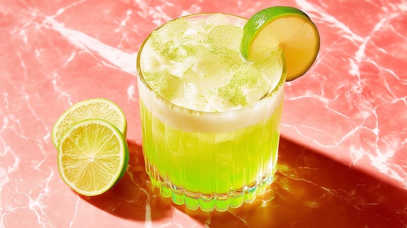Midori Sour Cocktail