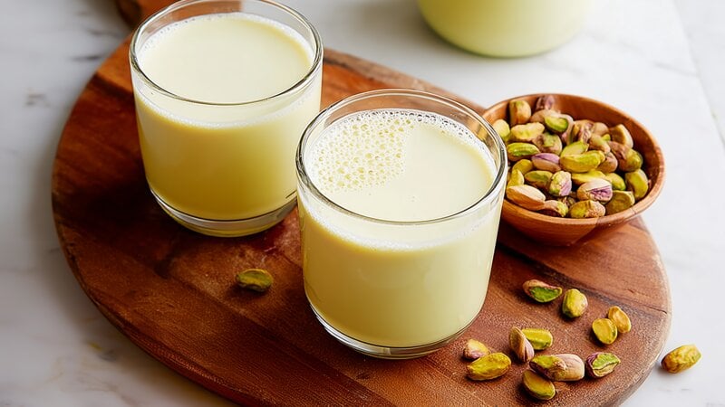 Pistachemelk