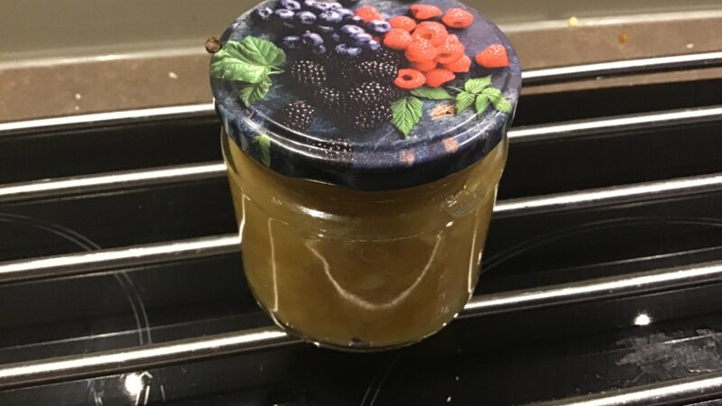 Perenjam met gember uit eigen keuken