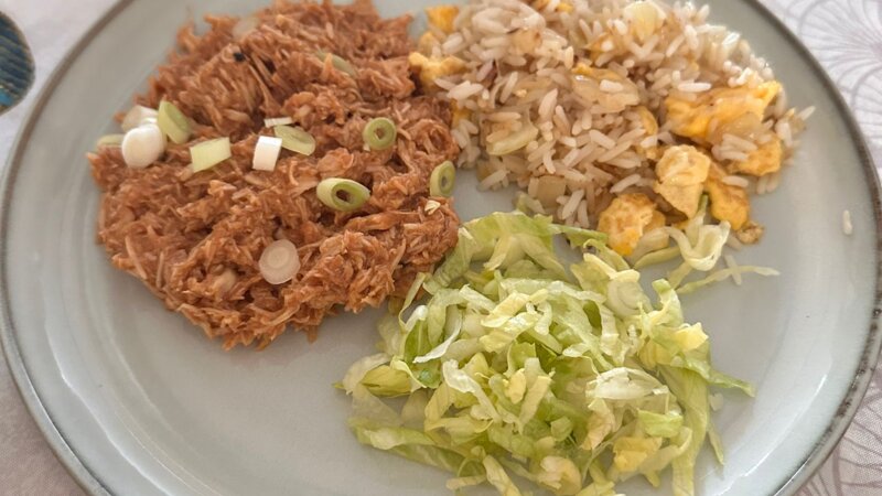Slowcooker BBQ Pulled Chicken