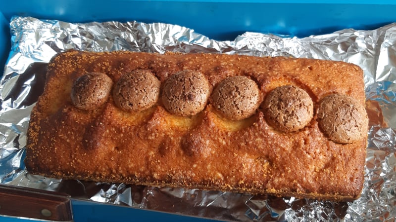 Amandelcake met amaretti en limoncello