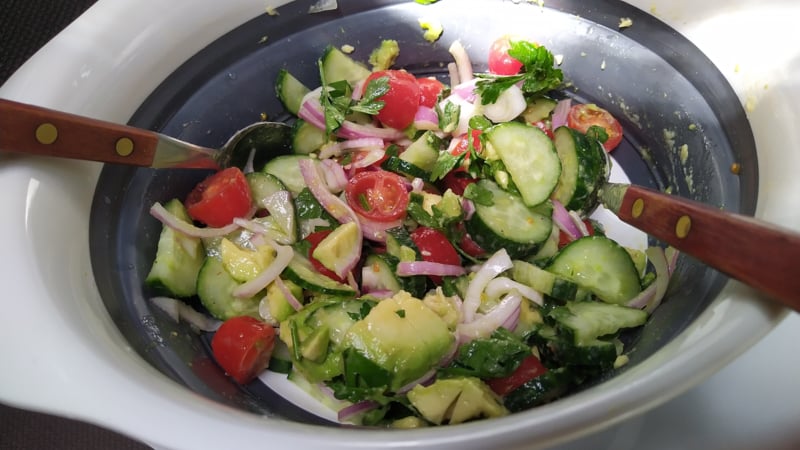 Sappige Lunchsalade