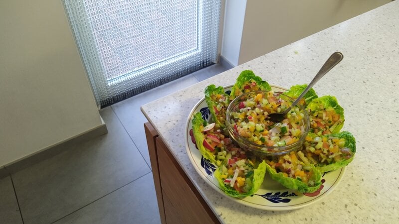 Rauwkost Salade Bloem