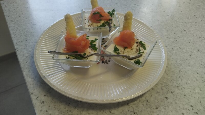 Asperge Mousse Amuse