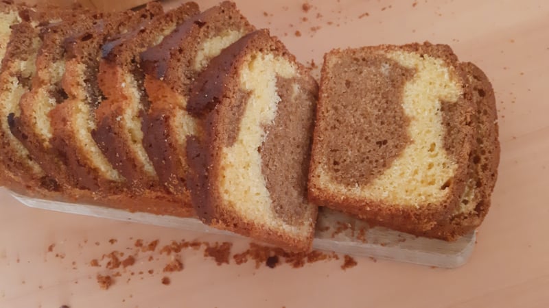 Koffie-advocaatcake