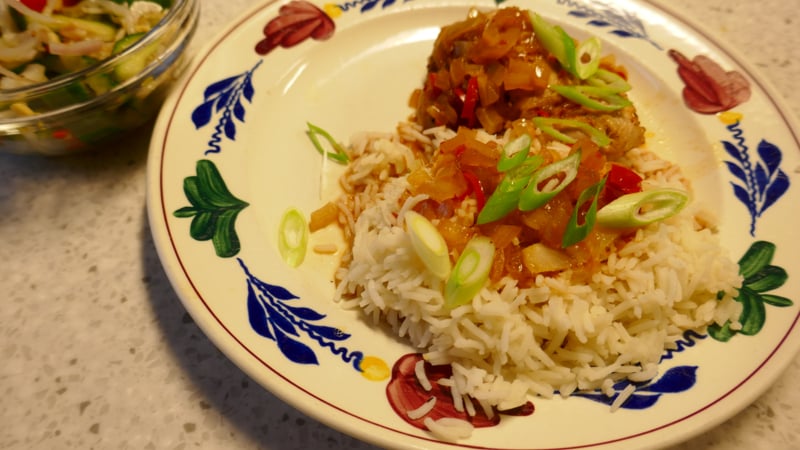Hete kip uit slowcooker