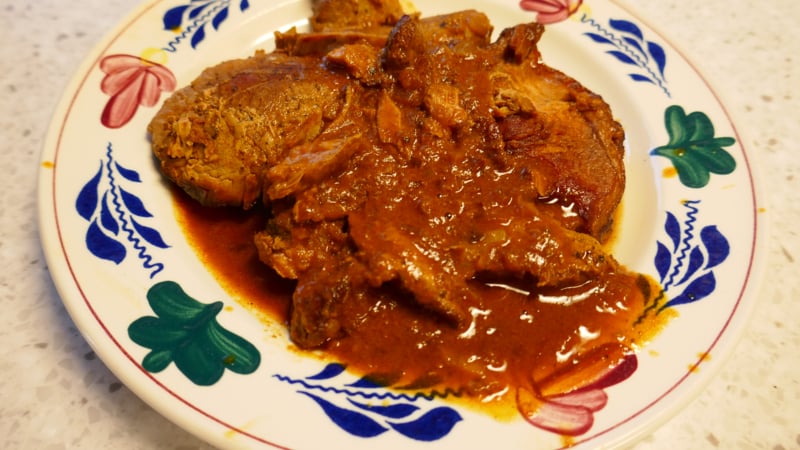 Heerlijke Hamlappen uit de slowcooker