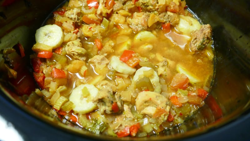 Kip Pilav uit de slowcooker