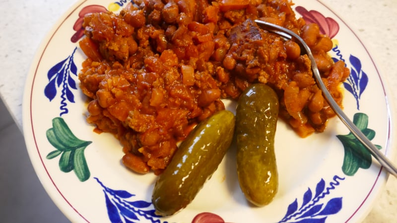 Bruine Bonen Slowcooker Stoof met Tomaat