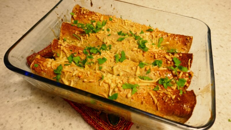 Heerlijke tortilla's uit de oven