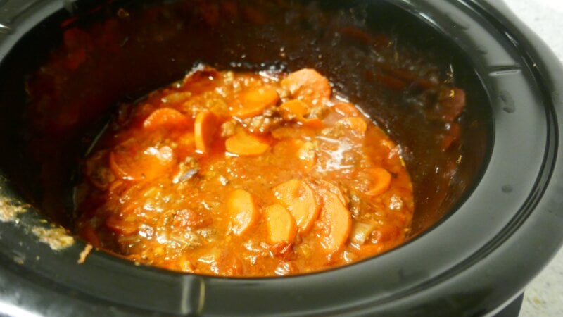 Spaanse Slowcooked Pot met een beetje Chorizo