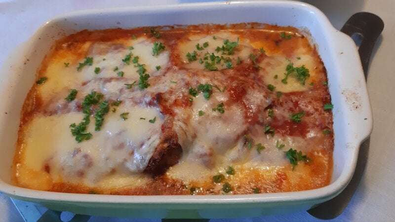 Schnitzel Parmigiana