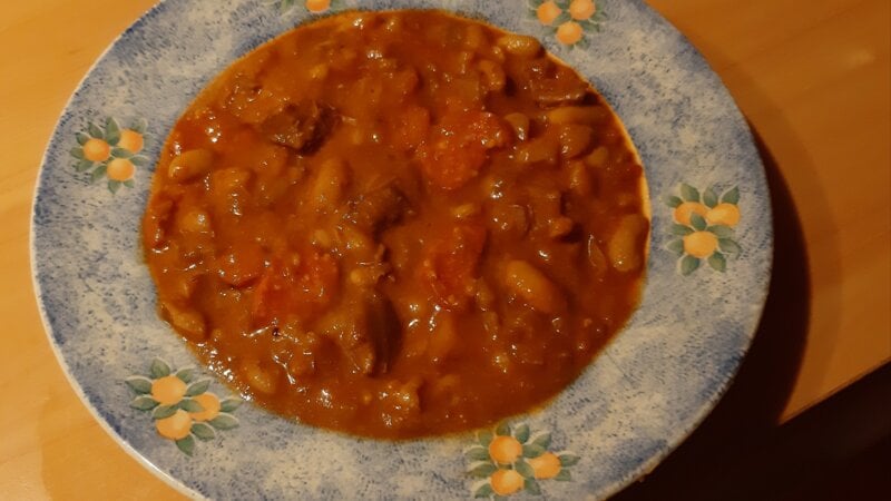 Servische Bonenpot met rundvlees uit de slowcooker