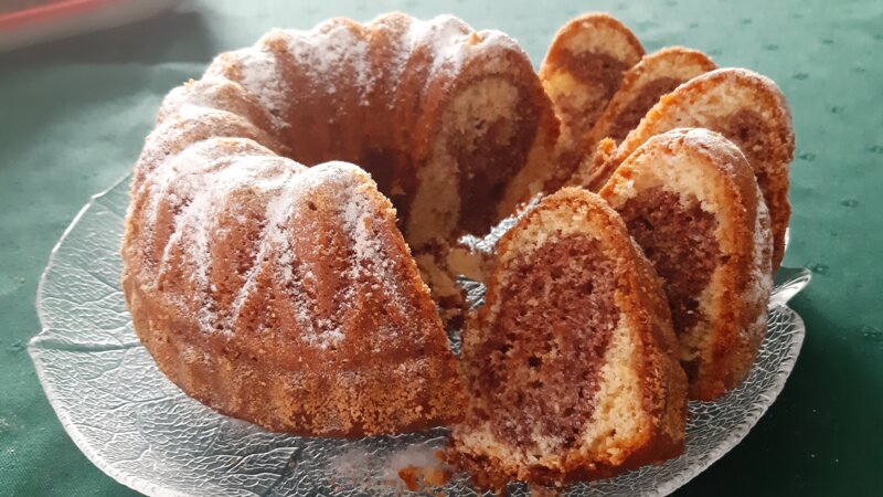 Vanille-chocolade tulband