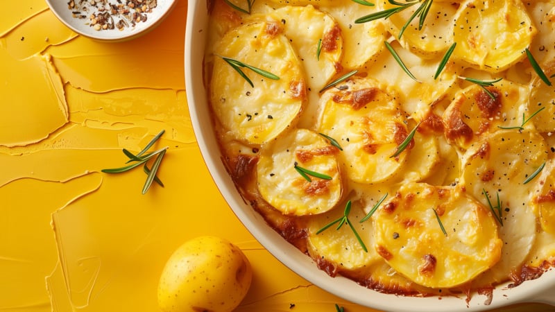 Romige Aardappelgratin