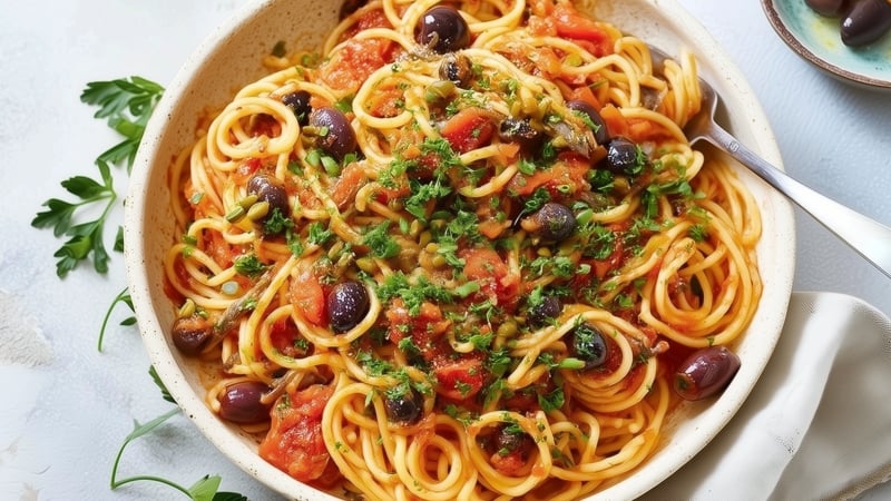 Spaghetti alla puttanesca