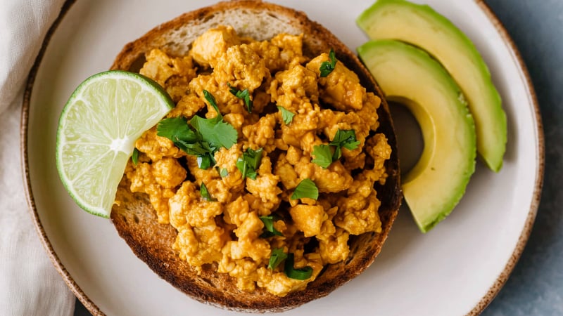 Vegan Tofu Roerei