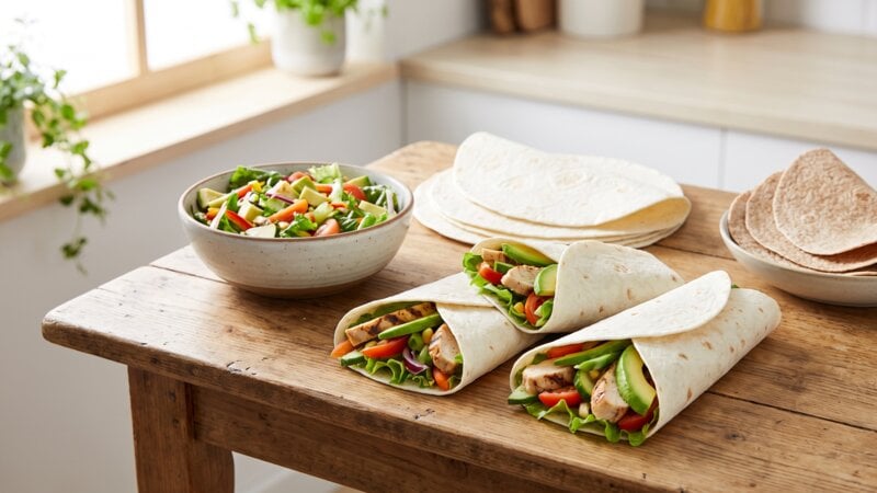 Zijn witte wraps gezond?