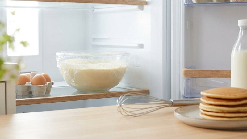 Hoe lang kan pannenkoekbeslag in de koelkast bewaard worden?