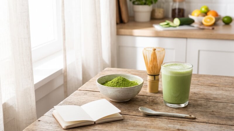 Verbrandt matcha echt buikvet?