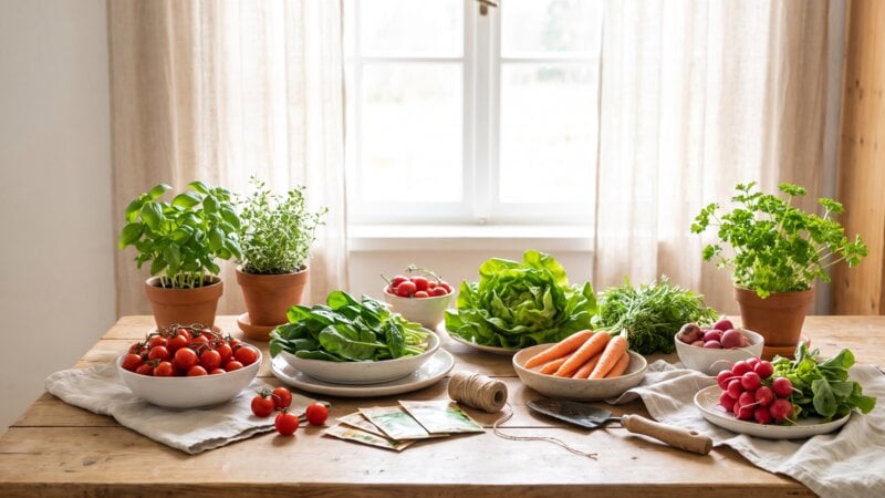 Welke groenten kan ik nog planten in juli?