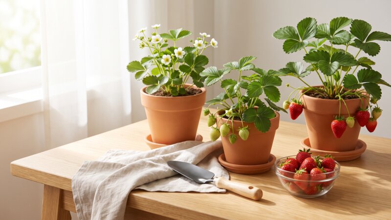 Hebben aardbeien zowel mannelijke als vrouwelijke planten nodig om vruchten te dragen?