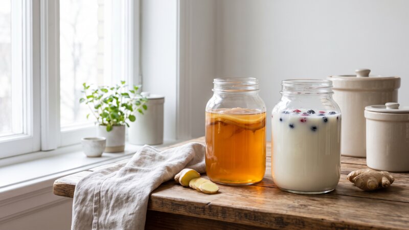Wat is gezonder: kombucha of kefir?
