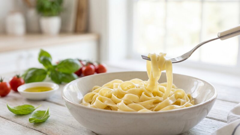 Hoe weet ik of tagliatelle perfect al dente is?