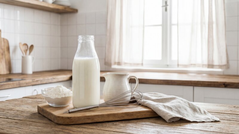 Kan kefir karnemelk vervangen?