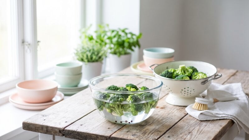 Hoe haal je beestjes uit broccoli?