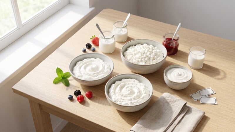 Welke kwark bevat de minste lactose?