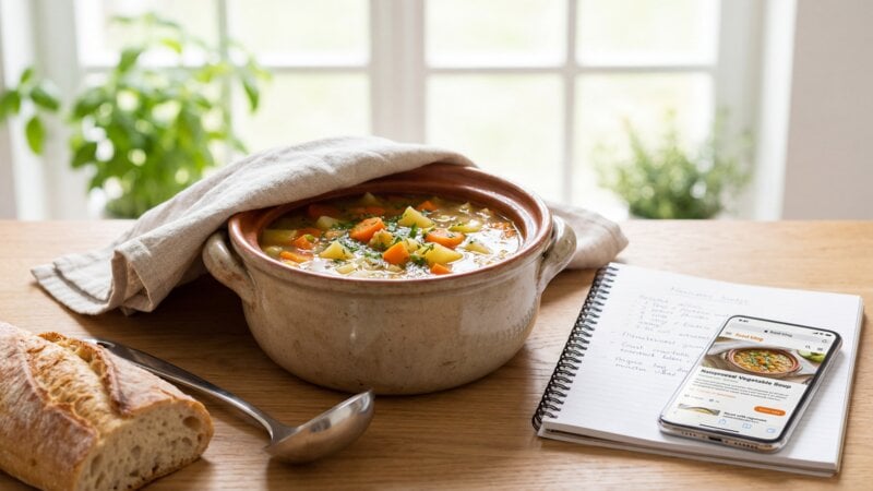 Is soep die een nacht buiten heeft gestaan ​​nog veilig om te eten?