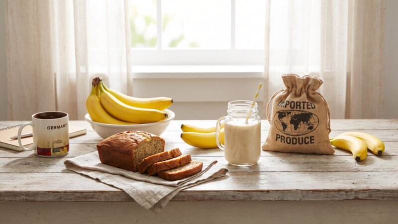 Waar haalt Duitsland zijn bananen vandaan?
