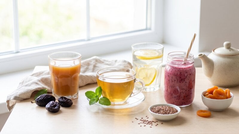 Welke drank werkt laxerend?