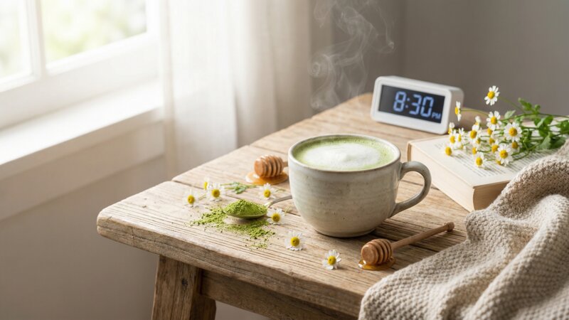 Kan je matcha in de avond drinken?