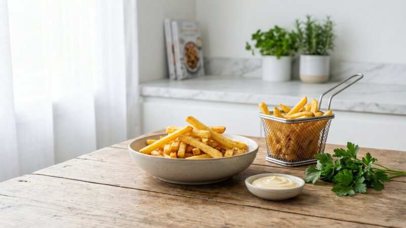Zijn frietjes uit de airfryer gezond?