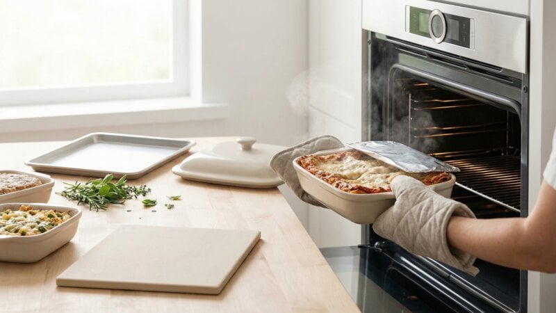 Hoe verwarm je diepvriesmaaltijden in de oven?