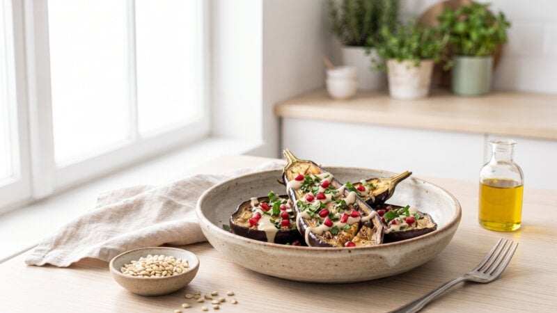 Waarom pitjes in aubergine?
