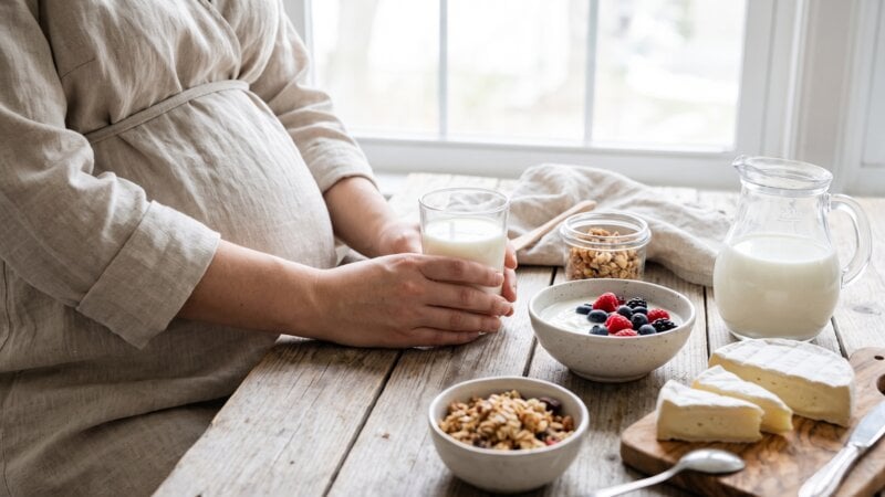 Waarom melk drinken tijdens zwangerschap?
