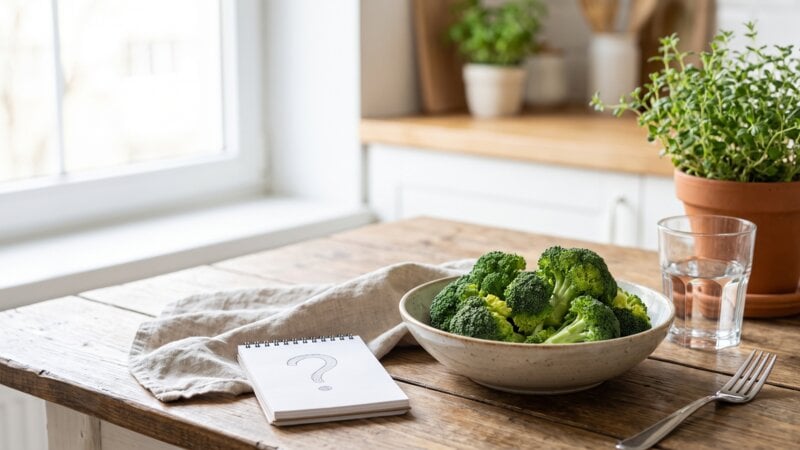 Is broccoli een groente, ja of nee?