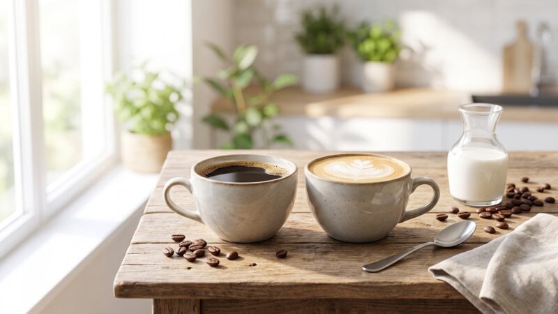 Wat is beter, koffie met melk of zonder?