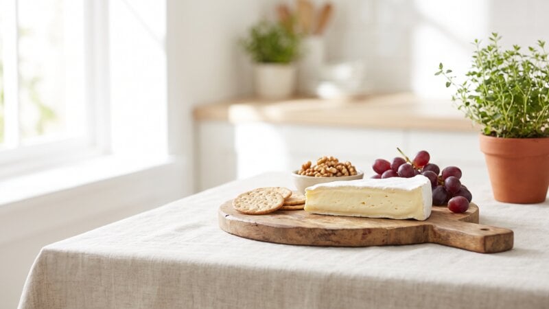 Is het veilig om brie te eten die naar ammoniak smaakt?