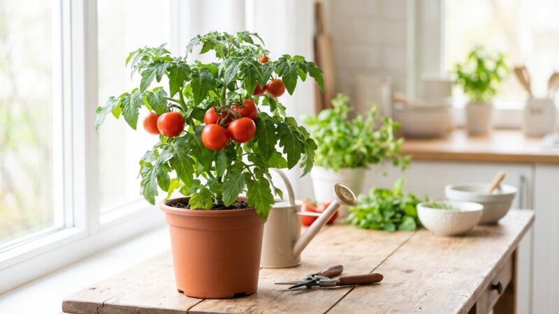 Hoeveel bladeren aan een tomatenplant?