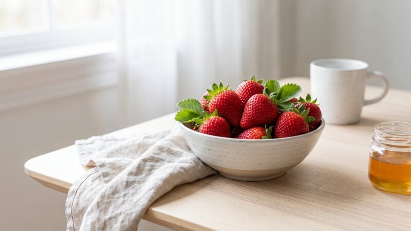 Is aardbeien fruit?
